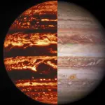 La Nasa presenta le prime immagini 3D di Giove