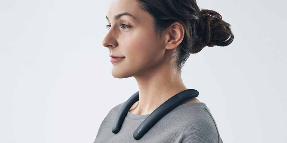 Sony: Ecco le cuffie con archetto da collo