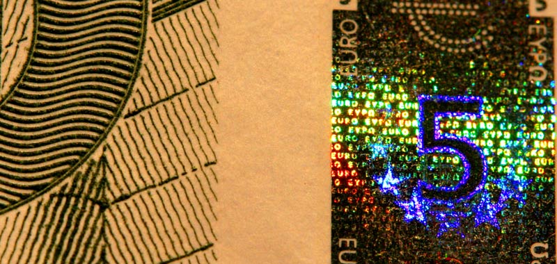 L’Europa stampa nuove banconote difficilmente falsificabili