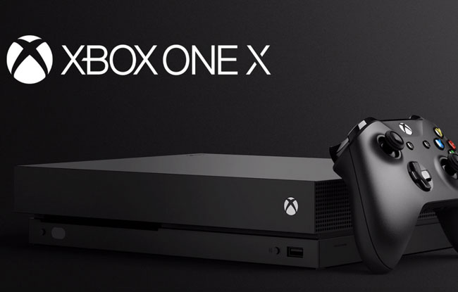 Xbox One X 4k anche nel lettore bluray