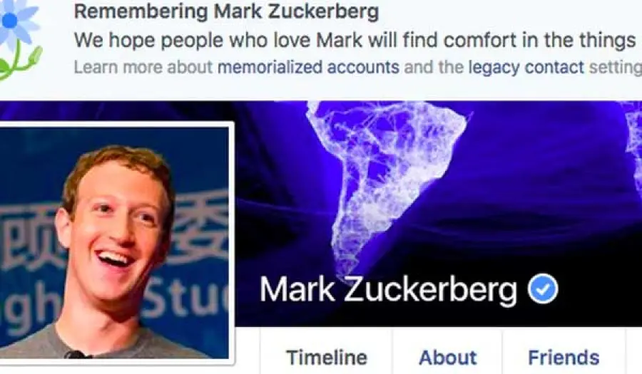 Facebook, l’annuncio funebre: morti 2 Mln di utenti incluso Zuckerberg