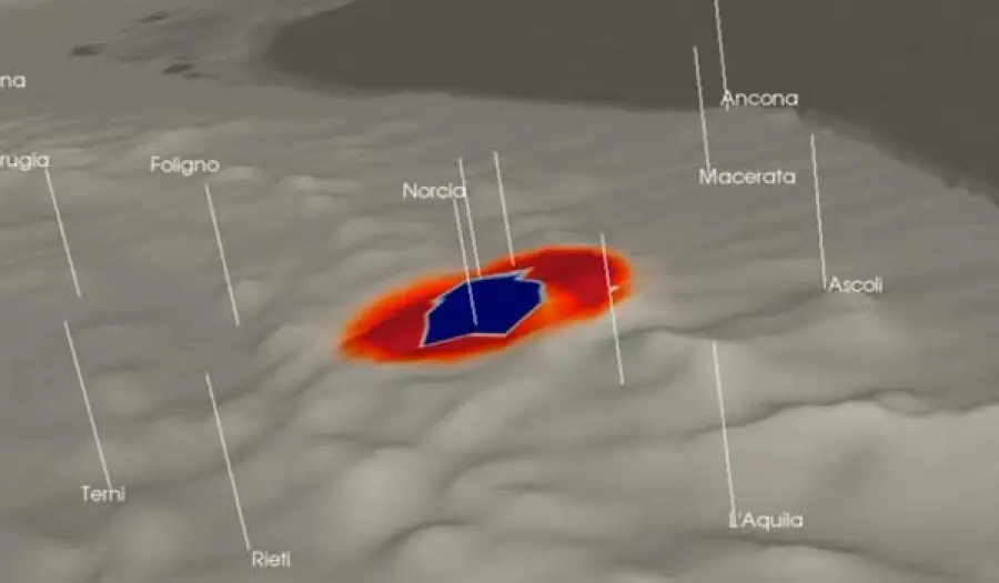 Terremoto, la propagazione delle onde sismiche in un video