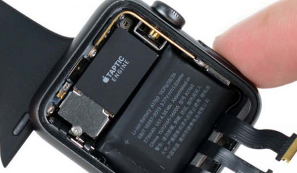 Apple Watch 2 smontato da iFixit: la batteria risulta più potente