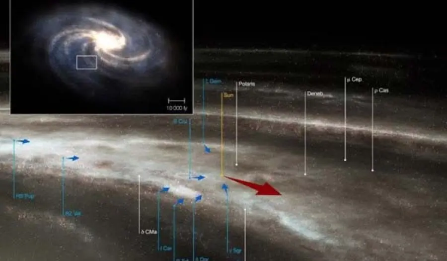 Via Lattea, la prima mappa in 3D rivela che è enorme