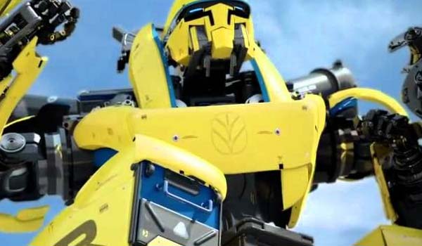 Il trattore robot completamente automatico