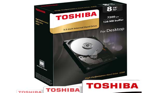 Toshiba ecco l'hdd interno da 8TB per grafica e games