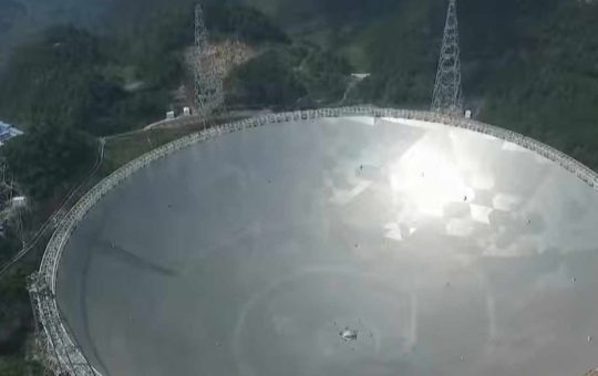 Fast il telescopio cinese scopre i campi magnetici interstellari