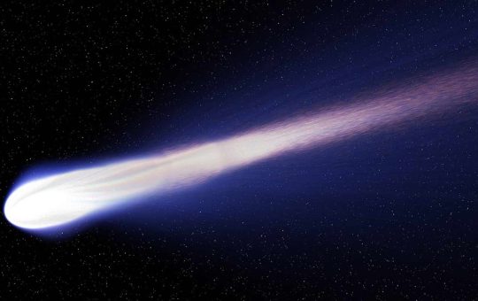 Il satellite cinese riuscito a fotografare la cometa Leonard