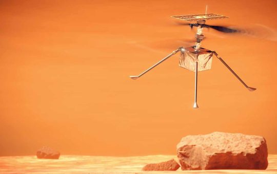 Marte Ingenuity in difficolta non riesce a volare